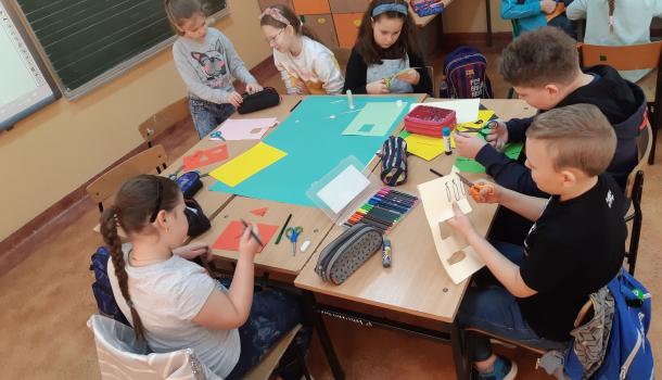 Projekt Zdrowo jem, więcej wiem klasy 2a z SP nr 7 w Mławie