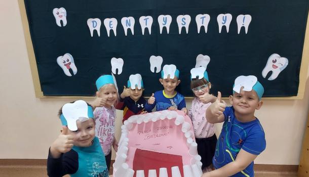 Dzień dentysty w Biedronkach w MPS nr 3 w Mławie