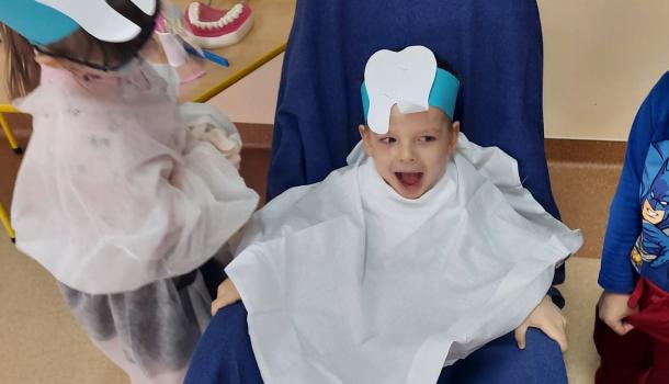Dzień dentysty w Biedronkach w MPS nr 3 w Mławie