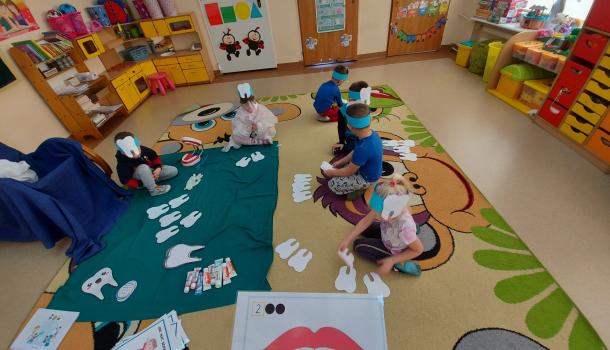 Dzień dentysty w Biedronkach w MPS nr 3 w Mławie