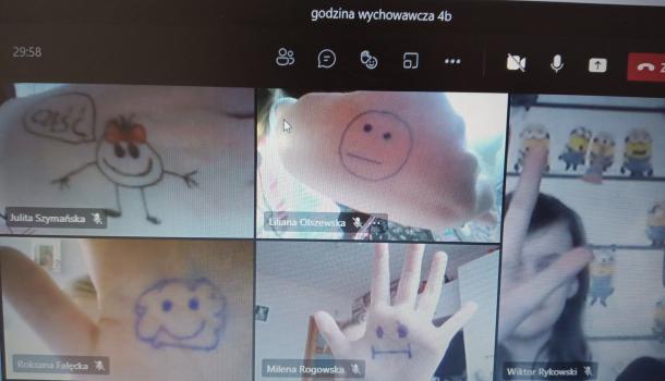 Nie widać mnie, ale wszystko u mnie ok... SP nr 7 w Mławie