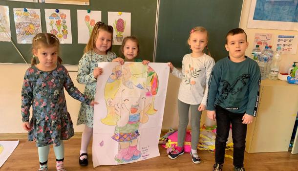 Dzień Wiosny w SP nr 2 w Mławie