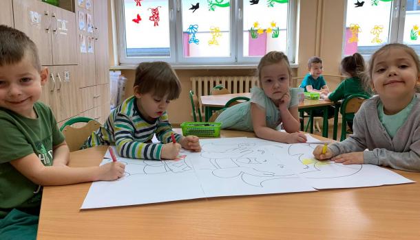 Dzień Wiosny w SP nr 2 w Mławie