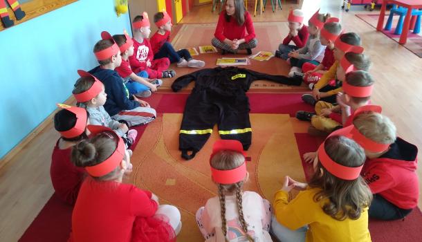 Dzień Strażaka w Krasnalach w MPS nr 4 w Mławie