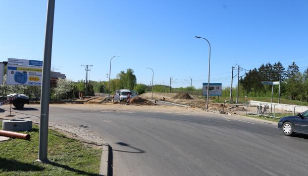 Aleja Świętego Wojciecha w budowie - widok od ul. Sienkiewicza (3).JPG 6