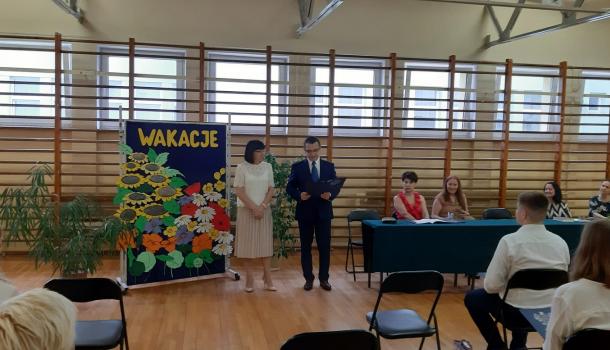 Zakończenie roku szkolnego 2020/2021 w Szkole Podstawowej nr 7 w Mławie