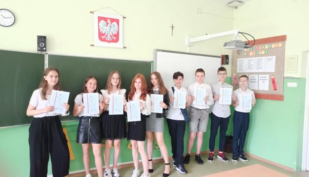 Zakończenie roku szkolnego 2020/2021 w Szkole Podstawowej nr 7 w Mławie