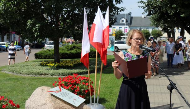 Dyrektor Muzeum Ziemi Zawkrzeńskiej Barbara Zaborowska
