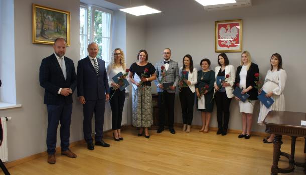 Uroczystość wręczenia aktu powierzenia stanowiska i aktów mianowania