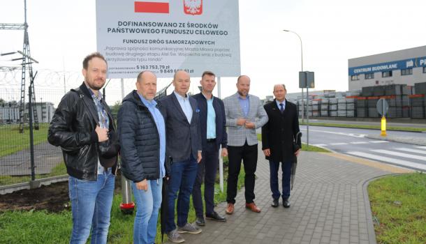 Oddanie do użytku drugiego odcinka Alei Świętego Wojciecha