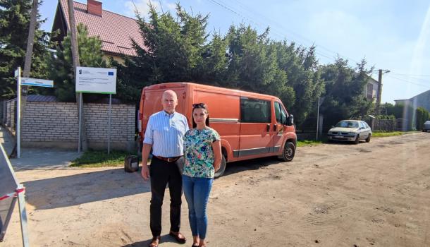 Zakończyliśmy budowę nawierzchni ulicy Dzierzgowskiej