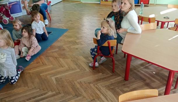 Spotkanie z policjantką w MPS nr 4 w Mławie