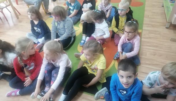 Spotkanie z policjantką w MPS nr 4 w Mławie