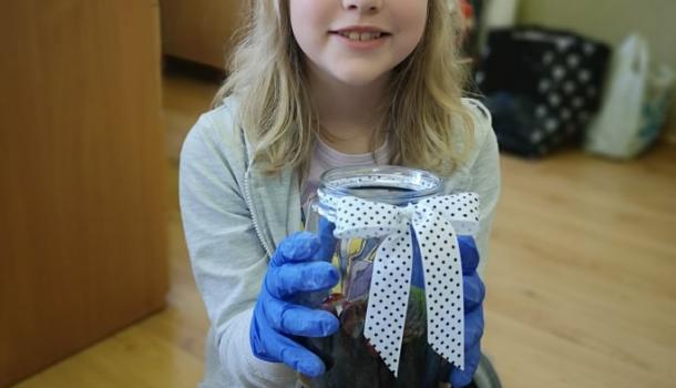 Projekt edukacyjny  w klasie 3 b Szkoły Podstawowej nr 3 w Mławie pt. Z ekologią na Ty - Las w słoiku “