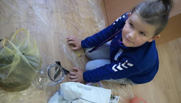 Projekt edukacyjny  w klasie 3 b Szkoły Podstawowej nr 3 w Mławie pt. Z ekologią na Ty - Las w słoiku “