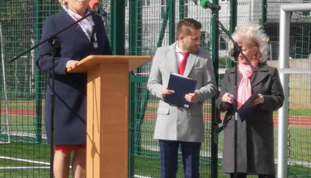 Otwarcie nowego kompleksu sportowego przy Szkole Podstawowej nr 7 w Mławie