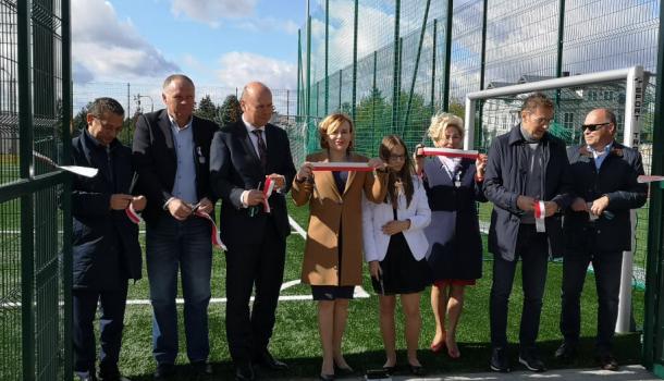 Otwarcie nowego kompleksu sportowego przy Szkole Podstawowej nr 7 w Mławie