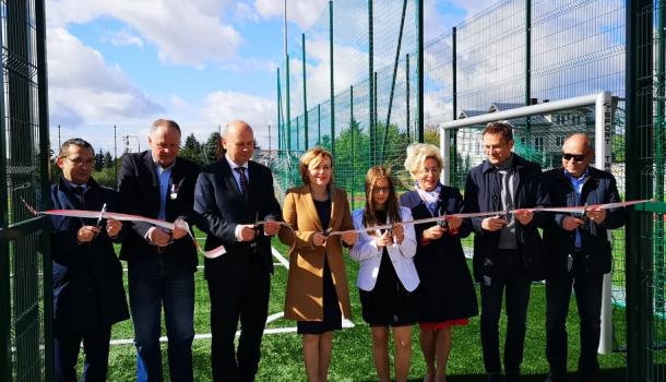 Otwarcie nowego kompleksu sportowego przy Szkole Podstawowej nr 7 w Mławie