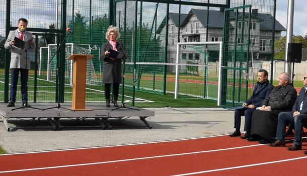 Otwarcie nowego kompleksu sportowego przy Szkole Podstawowej nr 7 w Mławie
