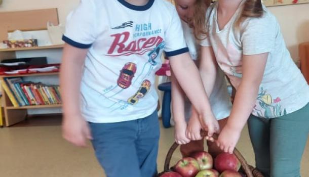 DZIEŃ JABŁKA W BIEDRONKACH W MPS nr 3 w Mławie