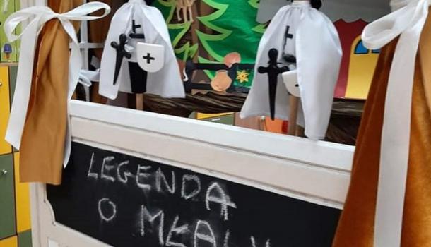Teatrzyk Legenda o Mławie w MPS nr 3 w Mławie