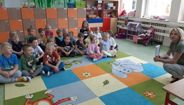Teatrzyk Legenda o Mławie w MPS nr 3 w Mławie