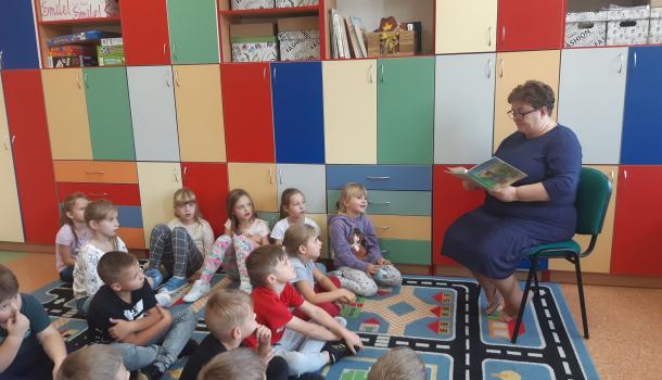 Ogólnopolski Dzień Głośnego Czytania w klasie 1 ZPO nr2