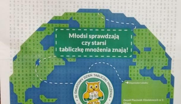 Światowy Dzień Tabliczki Mnożenia w SP nr 7 w Mławie