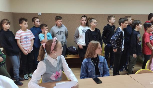 Podczas debaty wyborczej 