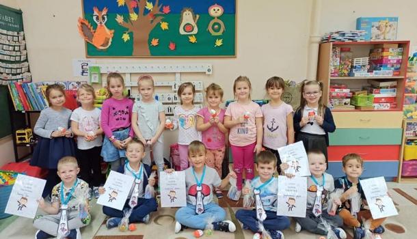 Dzień Chłopaka w grupach 5-cio i 6-cio latków w MPS nr 3 w Mławie