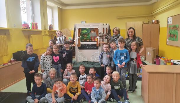 Przedstawienie teatralne „Legenda o Mławie” w MPS nr 2