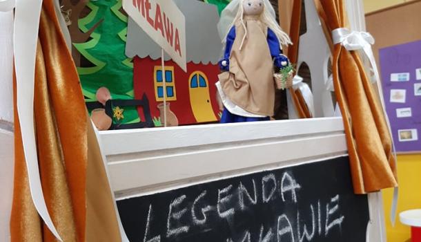 Przedstawienie teatralne „Legenda o Mławie” w MPS nr 2