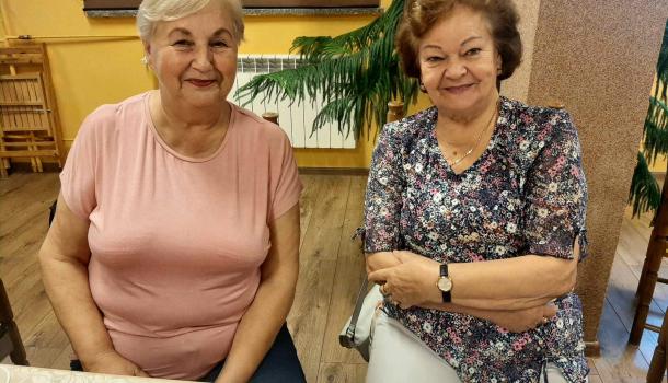 Seniorki z klubu seniora działającego przy MOPS