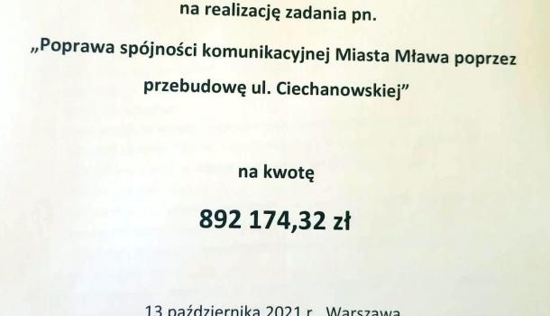 Podpisana umowa dofinansowania