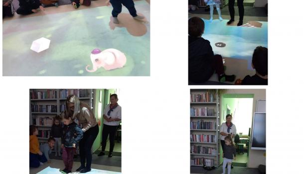 Księżyce z MPS nr 4 w Mławie  odwiedziły Bibliotekę Pedagogiczną