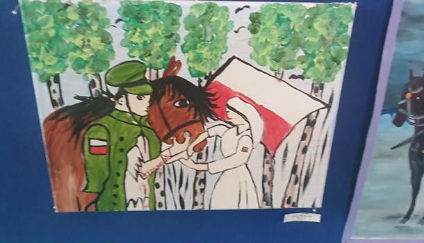 Żołnierz polski w oczach dziecka w SP nr 7 w Mławie
