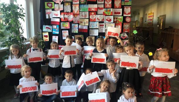 Przedszkolaki dla Niepodległej SP nr 2 Mława
