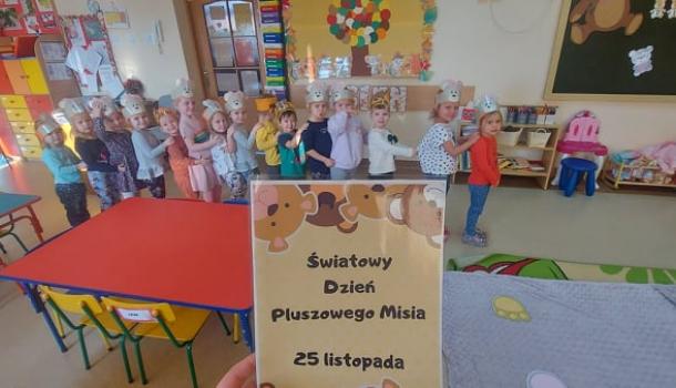 Dzień pluszowego misia w biedronkach w MPS nr 3 w Mławie