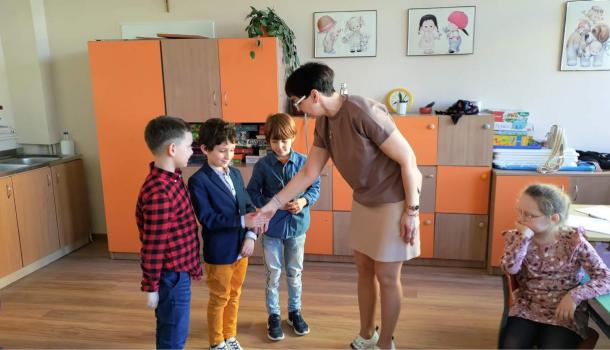 Szkolne eliminacje do konkursu recytatorskiego w klasach I-III - Sp nr 7w Mławie