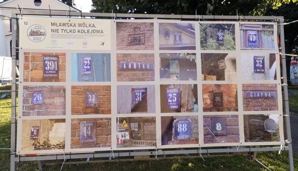 Mława Miasto Zabytkowe plansza wystawowa