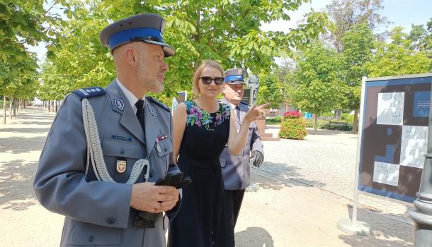 Wystawa w parku miejskim
