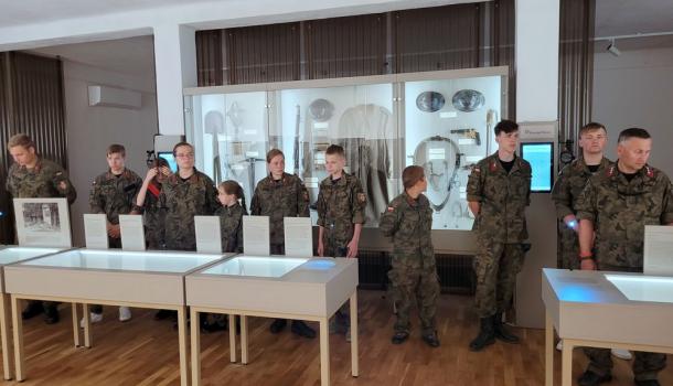 Wizyta Jednostki Strzeleckiej 1863 Unieck w Muzeum Ziemi Zawkrzeńskiej
