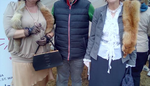 Mławianie na rekonstrukcji w Warszawie