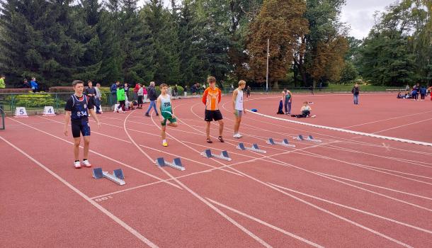 Zawodnicy KS Zawkrze na Mistrzostwach Mazowsza Młodzików U-16 w lekkiej atletyce