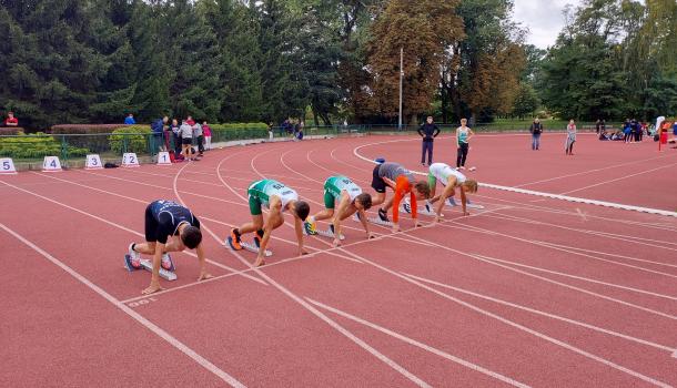Zawodnicy KS Zawkrze na Mistrzostwach Mazowsza Młodzików U-16 w lekkiej atletyce