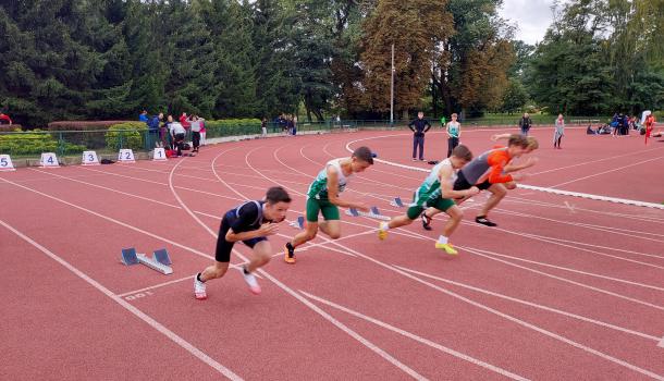 Zawodnicy KS Zawkrze na Mistrzostwach Mazowsza Młodzików U-16 w lekkiej atletyce