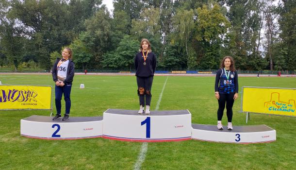 Zawodnicy KS Zawkrze na Mistrzostwach Mazowsza Młodzików U-16 w lekkiej atletyce