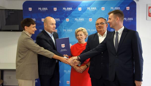 podpisanie umowy na III etap Alei św. Wojciecha