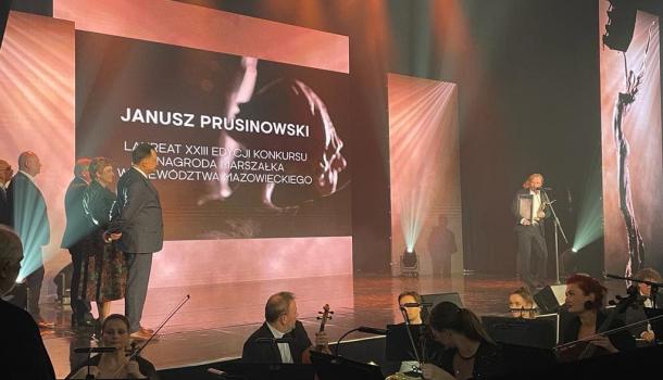 Janusz Prusinowski na scenie