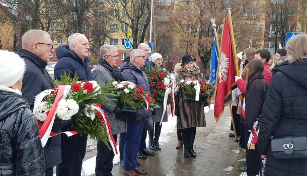 uczestnicy obchodów rocznicy Powstania Styczniowego